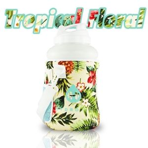 ISO Tropical Floral HydroJug sleeve & carrier